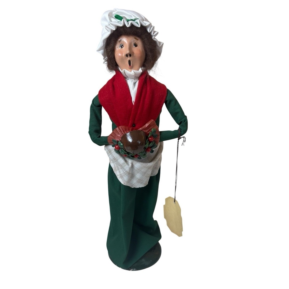 1985‎ Byers Choice Caroler Dickens Christmas Carol Mrs Cratchit Signed / Dated